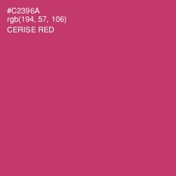 #C2396A - Cerise Red Color Image